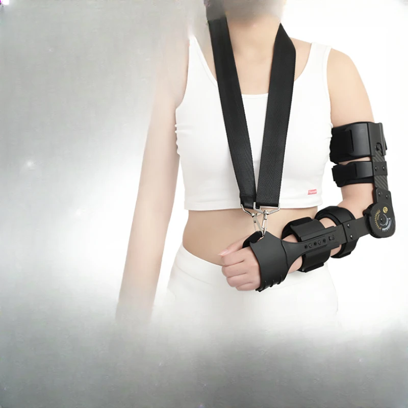 Adjustable elbow joint fixation brace, forearm sling bracket, arm fracture splint,   rehabilitation device protector