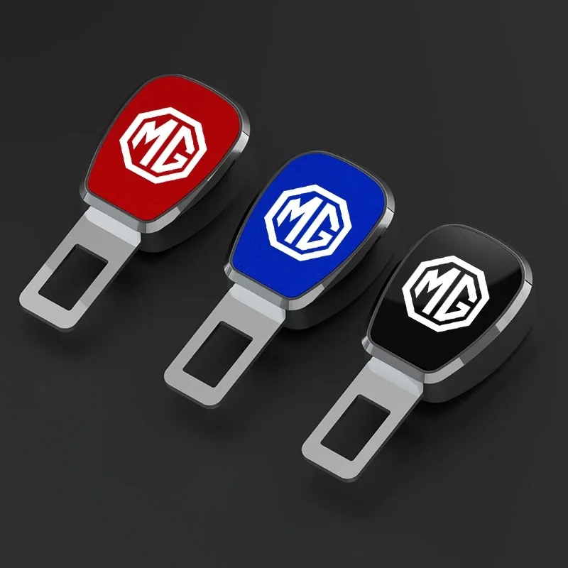 1Pc Car Seat Belt Extender Buckle Plug for MG ZS EV HS EHS PHEV MG3 MG4 MG5 MG6 MG7 GT Safety Belt Extension Adapter Accessory
