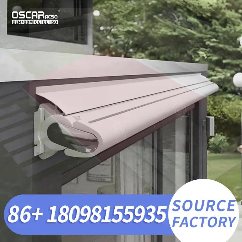 Swing Retractable Outdoor Shading for Window Terrace Balcony  Retractable Awning
