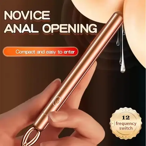 Mini Anal Vibratorr for Women Men Prostate Massage sexx Toy 12 Modes Vibrating Buttplug Clitoral Stimulator Adults Bullet Vibrator