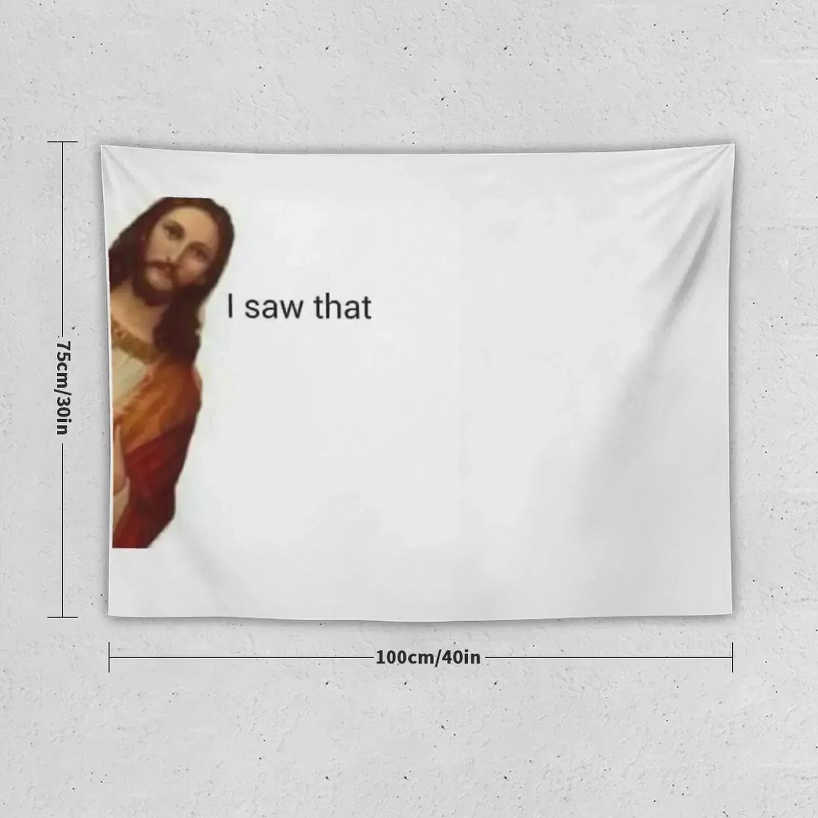 jesus saw that Tapestry Nordic Home Decor Home Decor Aesthetic Decoration Aesthetic Wall Hanging Wall Tapestry