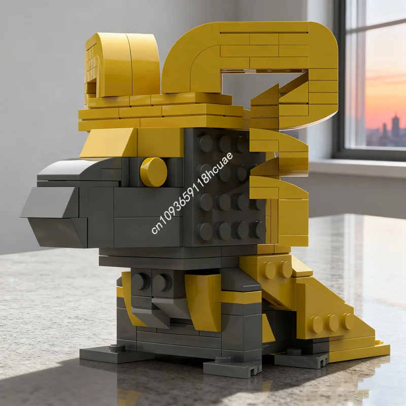 

243 шт. MOC Kulve Taroth Monster Hunter World Brickheadzed модель строительные блоки Рождественский подарок DIY игрушки идея кирпич дети день рождения