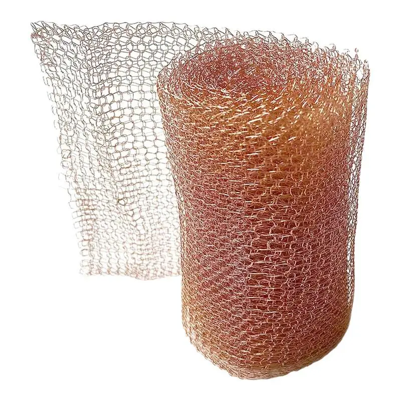 9m Copper Wire Mesh For Gardens Roll Mice Proof Pure Mice Proof Barrier Environmentally Friendly For Snail Control