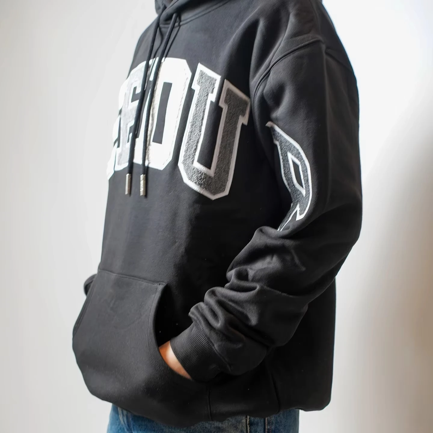 

2025 New Vintage Fashion Brand Hip Hoodie Men's Alphabet Fashion Streetwear Y2k Sweatshirt Loose Pullover Motorcycle Ride