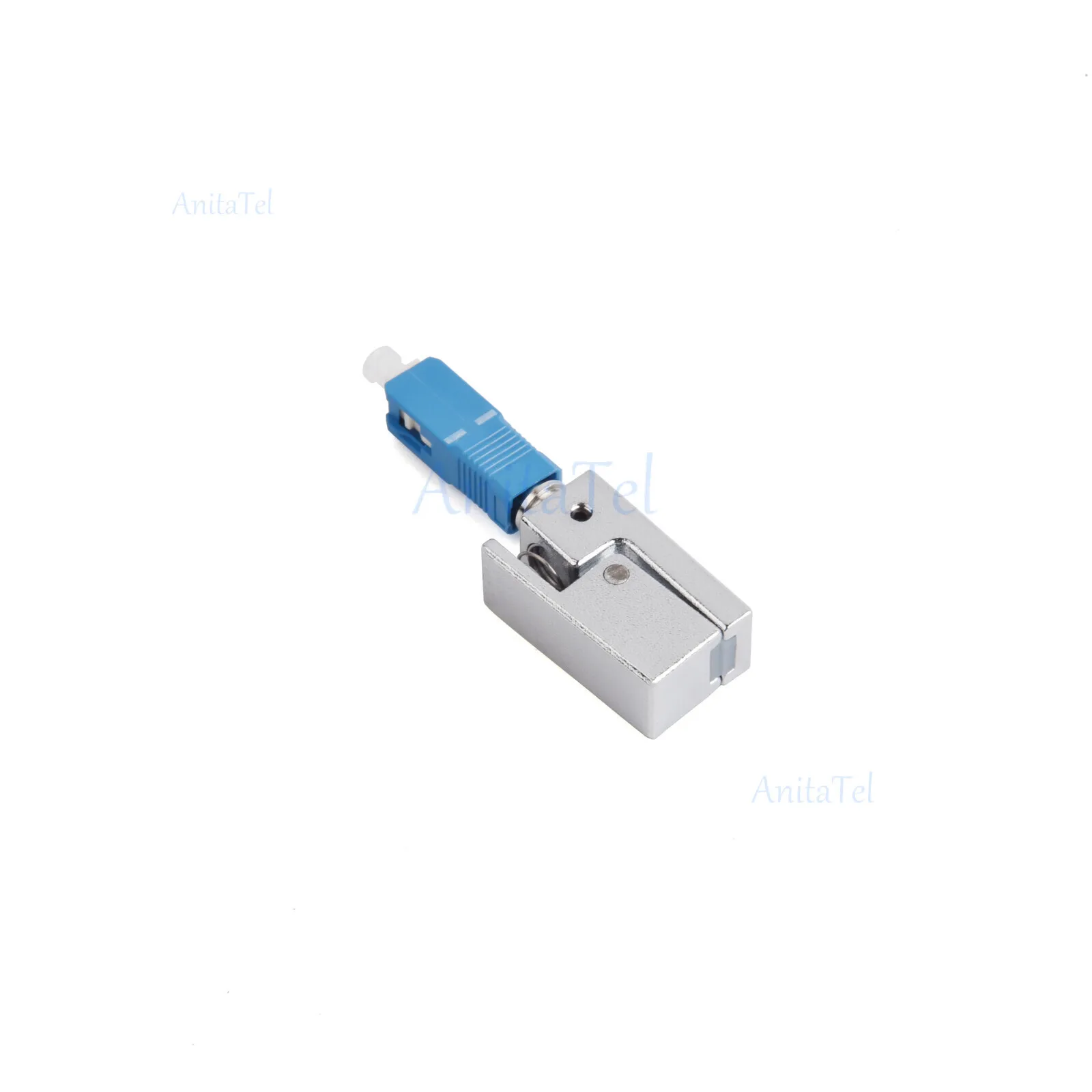 Quick Catch Adapter Convenient Field Assembly Fiber Optic Fast Connector UPC FC LC SC ST Male Single-Mode Mutilmode