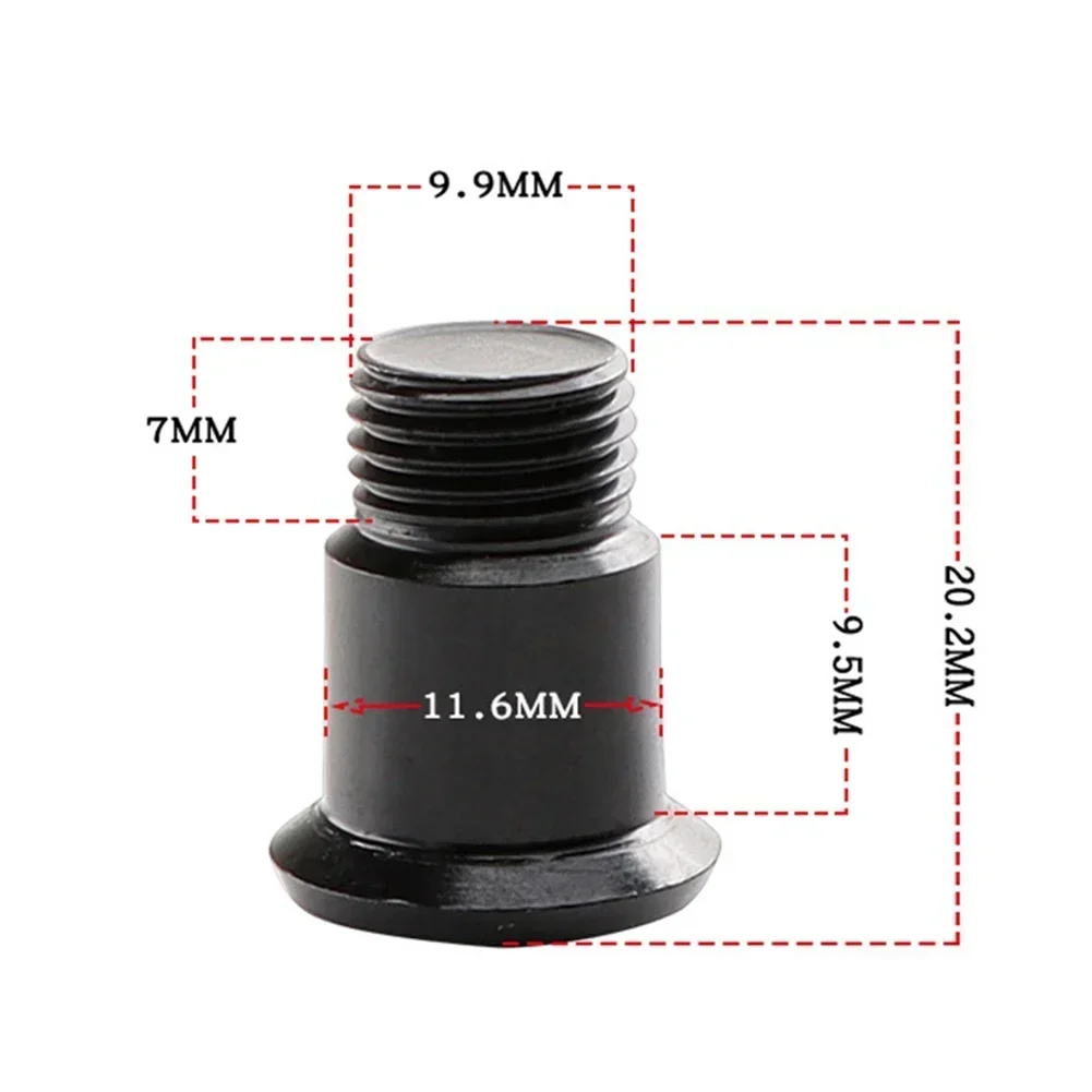 

1pcs Bicycle Screws Rear Derailleur Screw Fixing Bolt For-Shimano TZ50 Bicycle Gear Hangers Fixing Screw Aluminum 20mm X 9.9mm