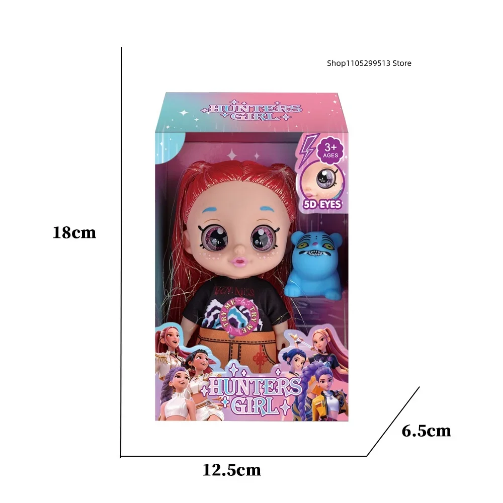 Anime-Mädchen Lumi Mila Zoi Hexenjäger-Puppen Actionfiguren Vinyl-Spielzeug-Set 7 Zoll Beweglich mit Musik Geschenk für Fans zum Geburtstag – Detail 12