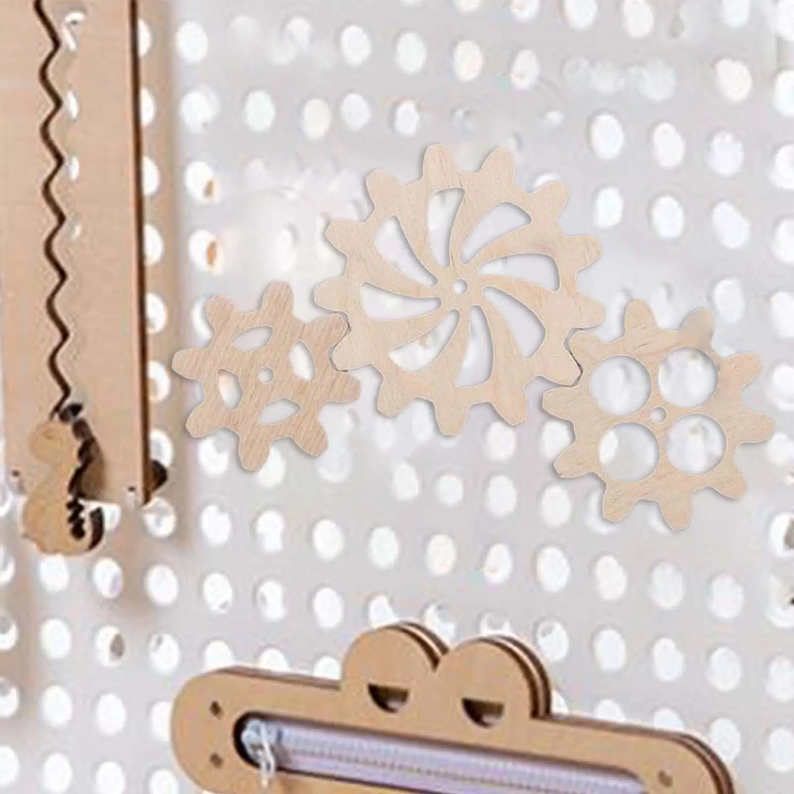 

Busy Board DIY Accessories Fine Motor Skill Gear for Girls Preschool Boys