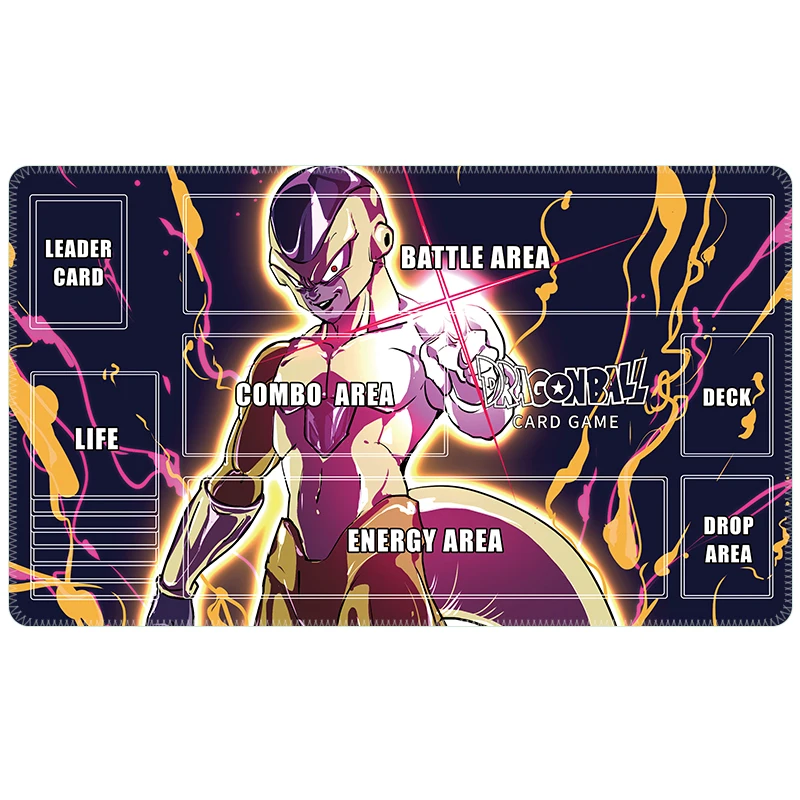 60*35*0.2cm Dragon Ball Dedicated GAME Card Mat Battle Super Saiyan Goku Frieza Trunks Gift Toy Anime Table Mat