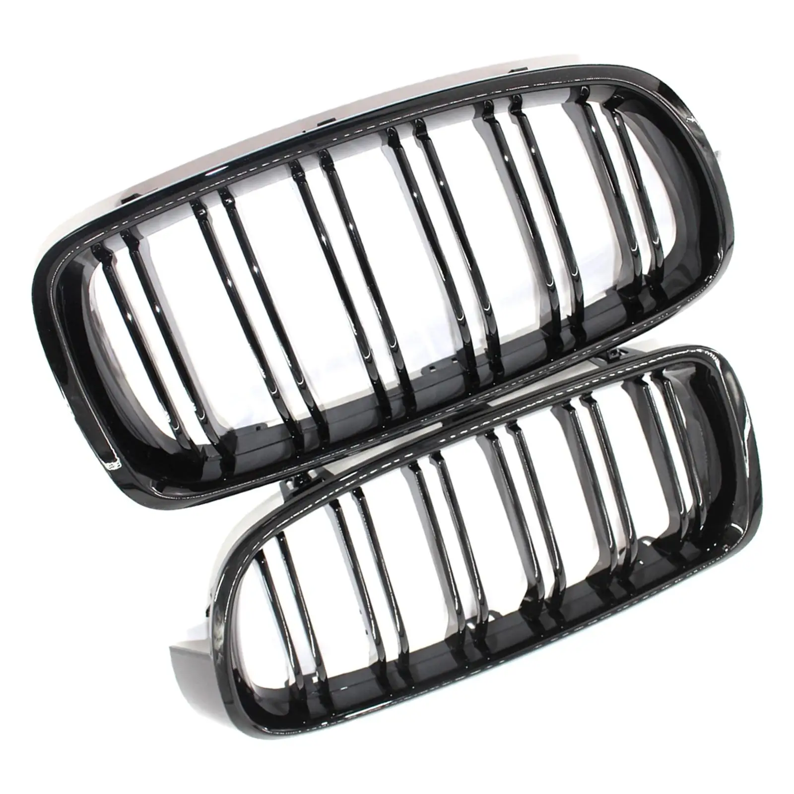 2Pcs Vehicle Front Kidney Grille Grill for 3 F30 F31 Accessories