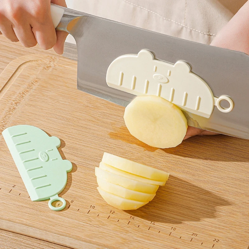 

Magnetic Cutting Assistant Non-stick Knife Tools Kitchen Canteen Potato Vegetable Slicing Assistant, Home Daily Use