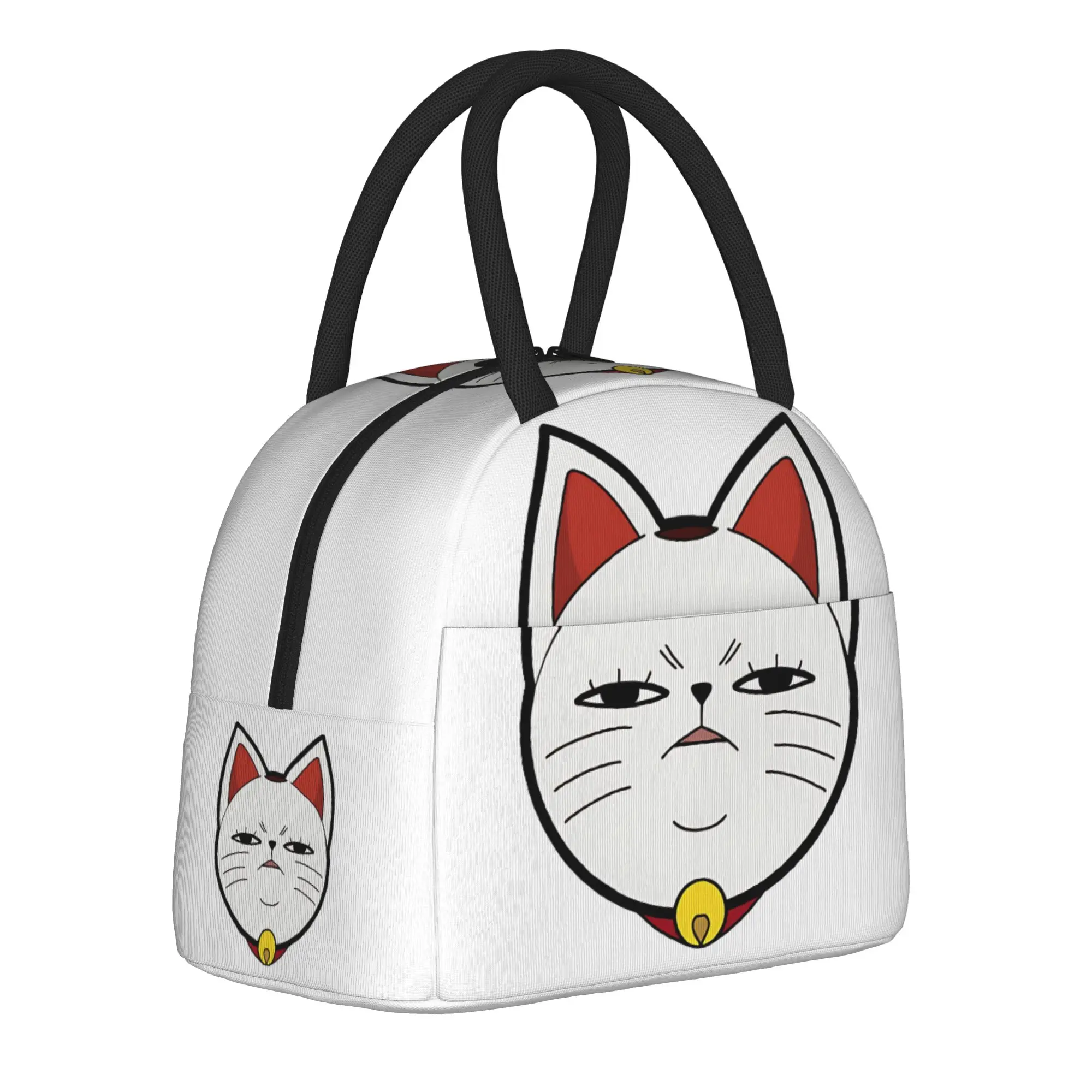 Emote Turbo Granny Cat Dandadan  Insulated Lunch Bag Cooler Bag Meal Container Tote Lunch Box Girl Boy Work  Picnic