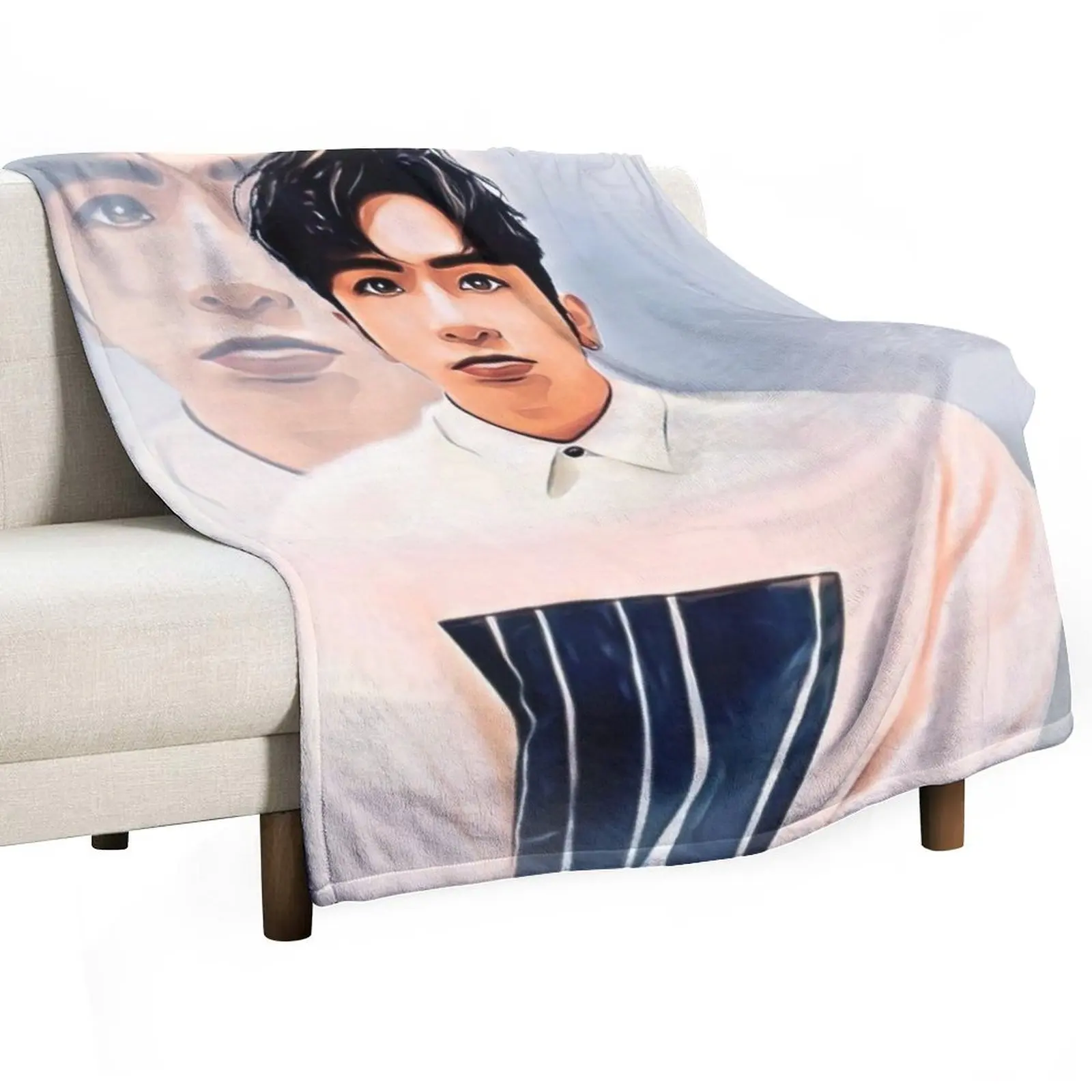 Anson Lo 2 Throw Blanket anime Thins blankets and throws for babies Blankets