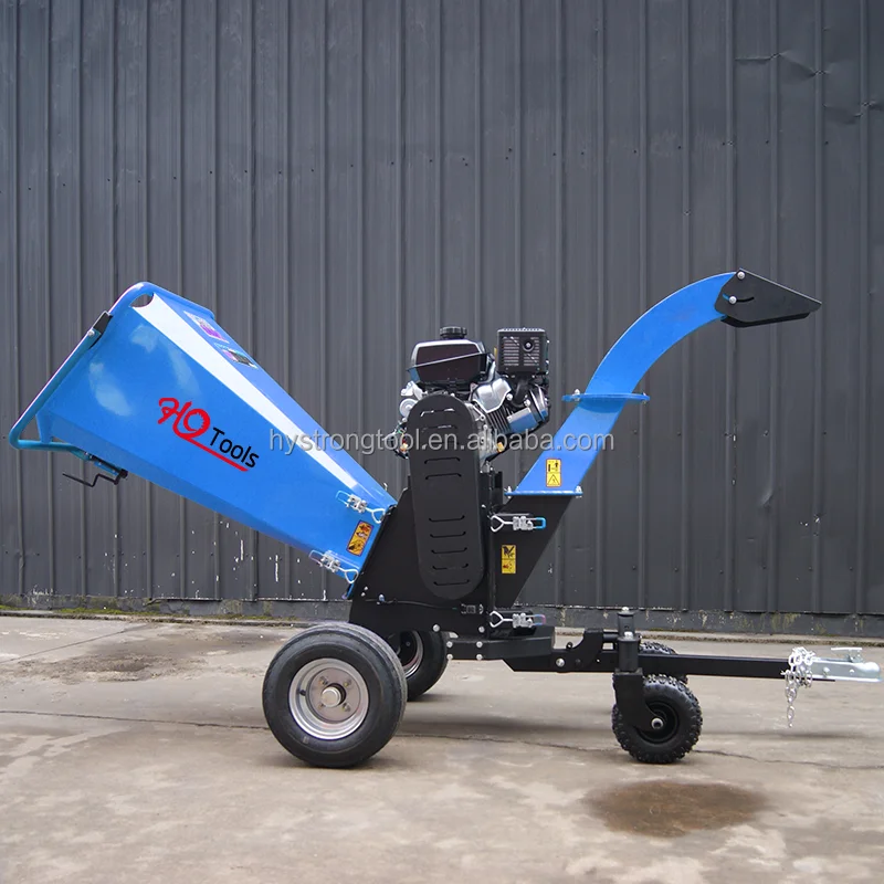 HY350H-GS garden wood chipper machine tree leaves crusher machine price industrial wood chipper for sale with 6.5/7HP electric