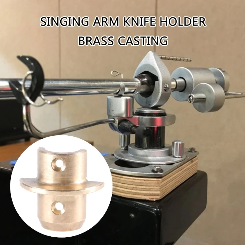 Precise Brass Component for SME 3009/3010/3012 Tonearm Enhanceds Stability