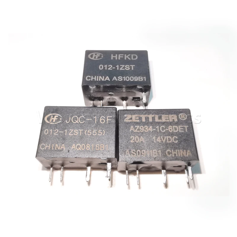 

Free Shipping 10pcs/lot Relay JQC-16F 012-1ZST(555) / HFKD 012-1ZST