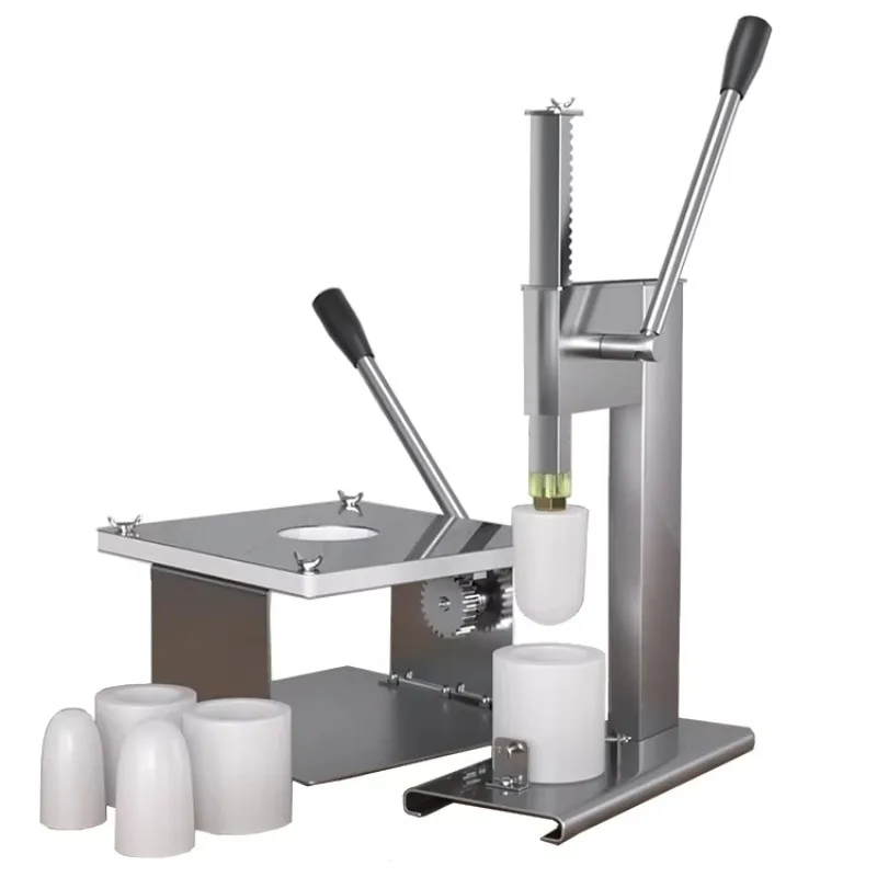Best Selling Steamed Stuffed Bun Machine Handmade Hand Manual Steam Bun Baozi Momo Make Machine Grain Product Making Machines