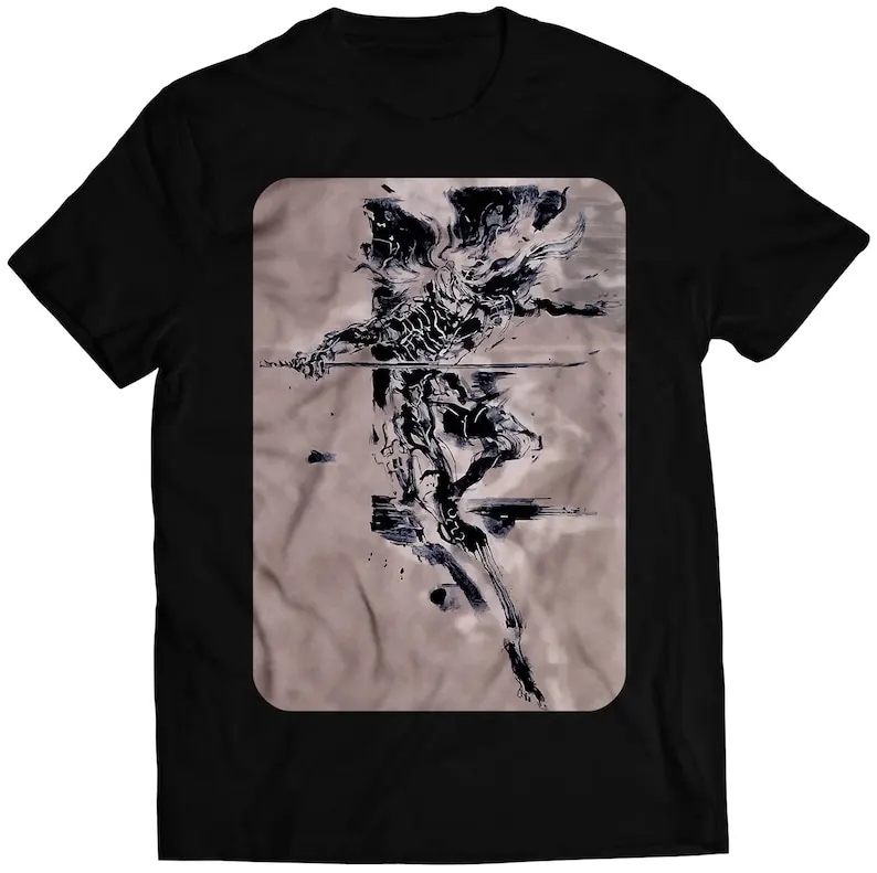 Raiden V4 MGS Sons Of Liberty Premium Unisex T-shirt (Vectorized Design)