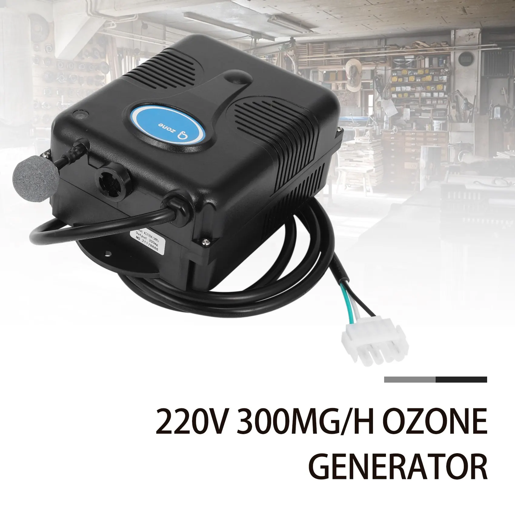 Ozone generator220V 300Mg/H Generator Bathtub Shower SPA Swimming Pool Ozonizer Tub Pool Water Purifier