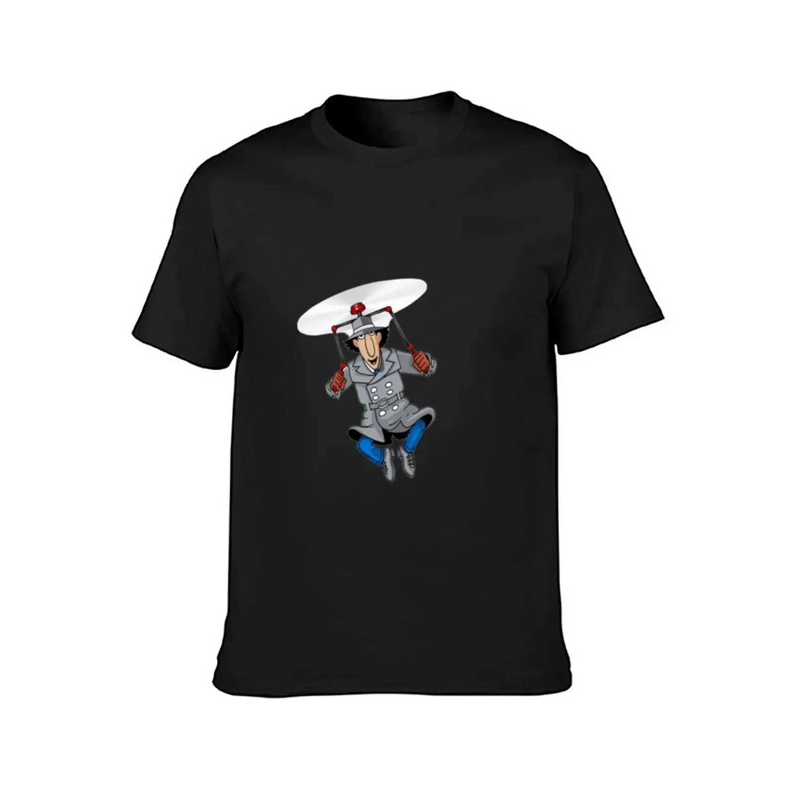 Inspector Gadget T-Shirt summer clothes sports fans mens cotton t shirts