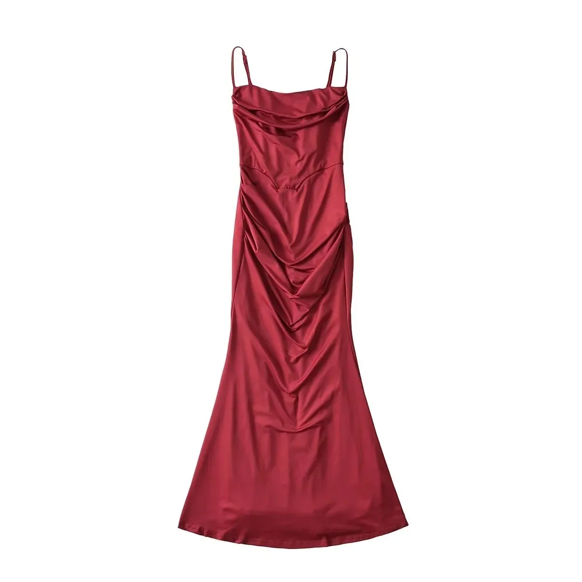 

Sexy Big Women Date Dr 3D Fibone High Waist Cotton Svel Fi Tail Gown Aosphere Slimming Long Dr