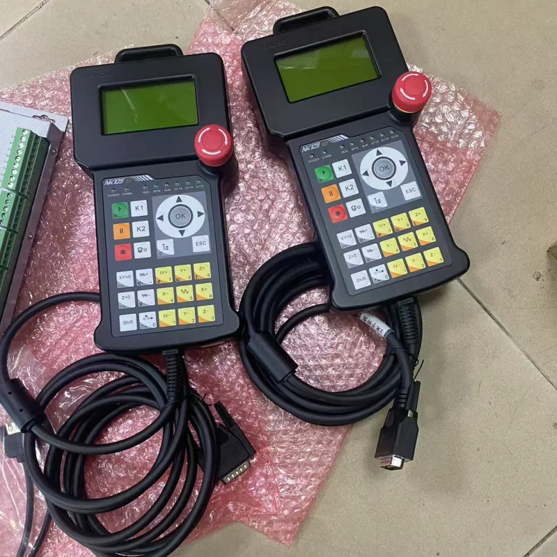 TEBAK CNC Router 3-axis 4-axis Controller NK105 G2 G3 Handle DSP Controller Original Engraving Machine Motion Control System