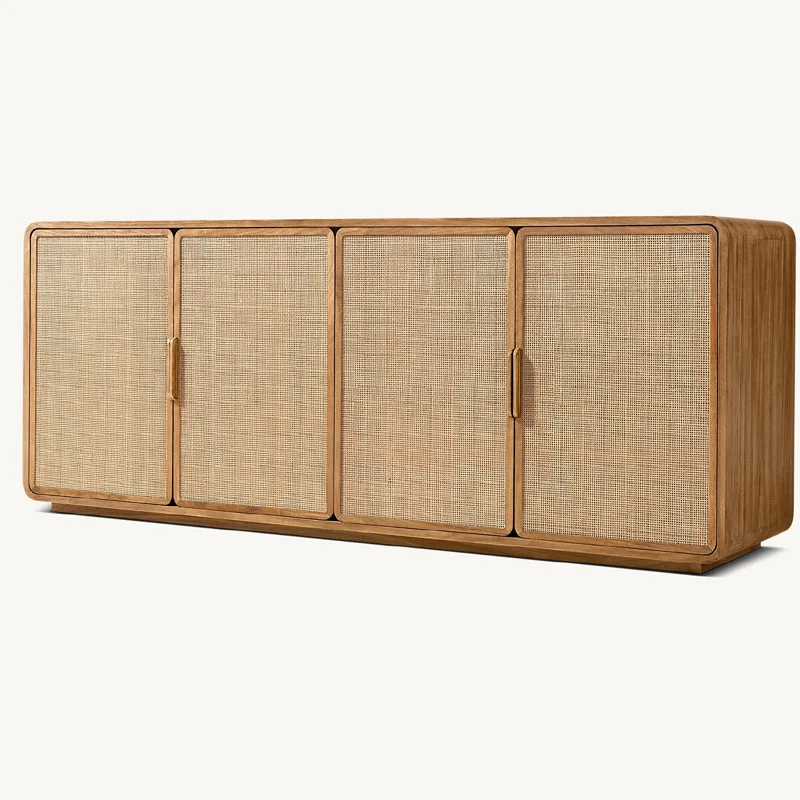 

Винтажная мебель во французском стиле: американский шкаф-тумба из массива дерева для прихожей