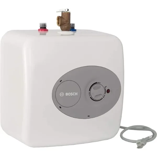 

Bosch Electric Mini-Tank Water Heater Tronic 3000 T 2.5-Gallon (ES2.5) - Eliminate Time for Hot Water - Shelf, Wall