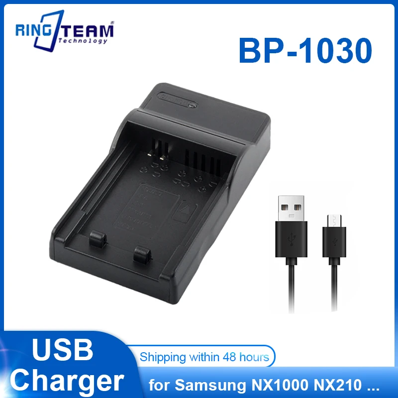 BP-1030 BP1030 BP1130 BP-1130 USB Battery Charger For Samsung NX200 NX210 NX300 NX1000 NX1100 NX2000 NX-300M NX-500