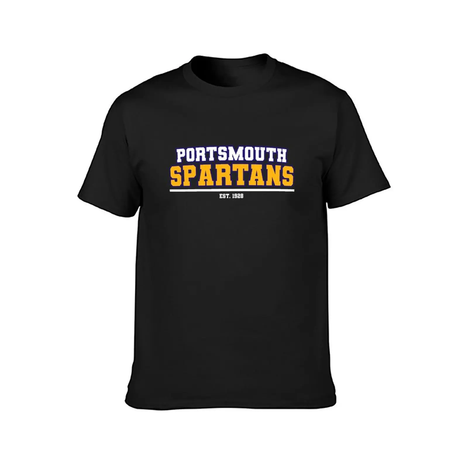 Portsmouth Spartans (Vintage Football Team) T-Shirt Blouse aesthetic clothes anime clothes korean fashion mens champion t shirts