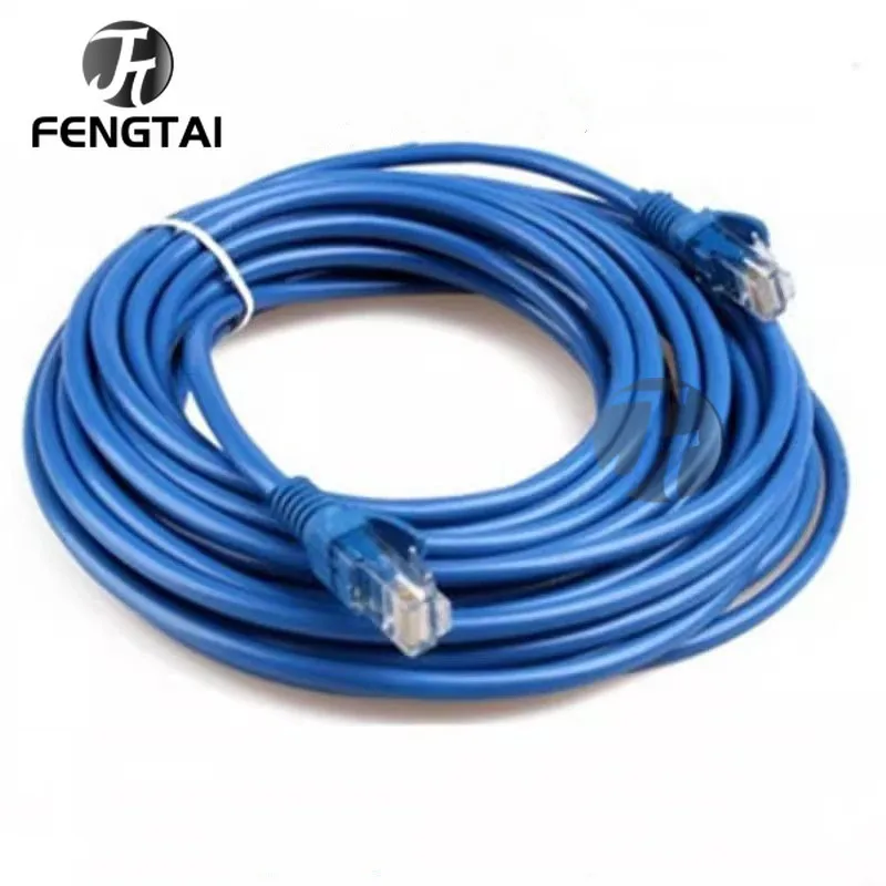 

FT 5m-50m RJ45 cat6e NO SHIELDED CABLE S/FTP 22AWG/23AWG 4PR OXYGEN-FREE COPPER for Router Pc Ps4 Tv Laptop Patch Cord 3m