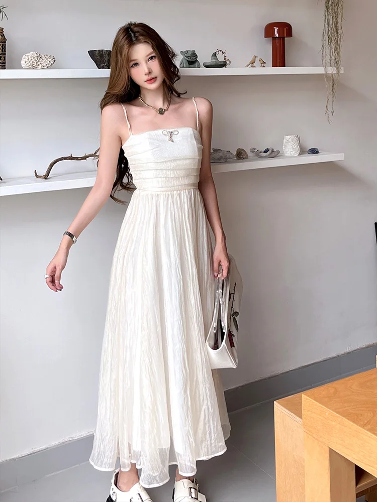 

Новая модель женских длинных брюк IcyNude Store Ele с высокой талией и бретелями, из полиэстера и нейлона, в стиле Sweet Sle