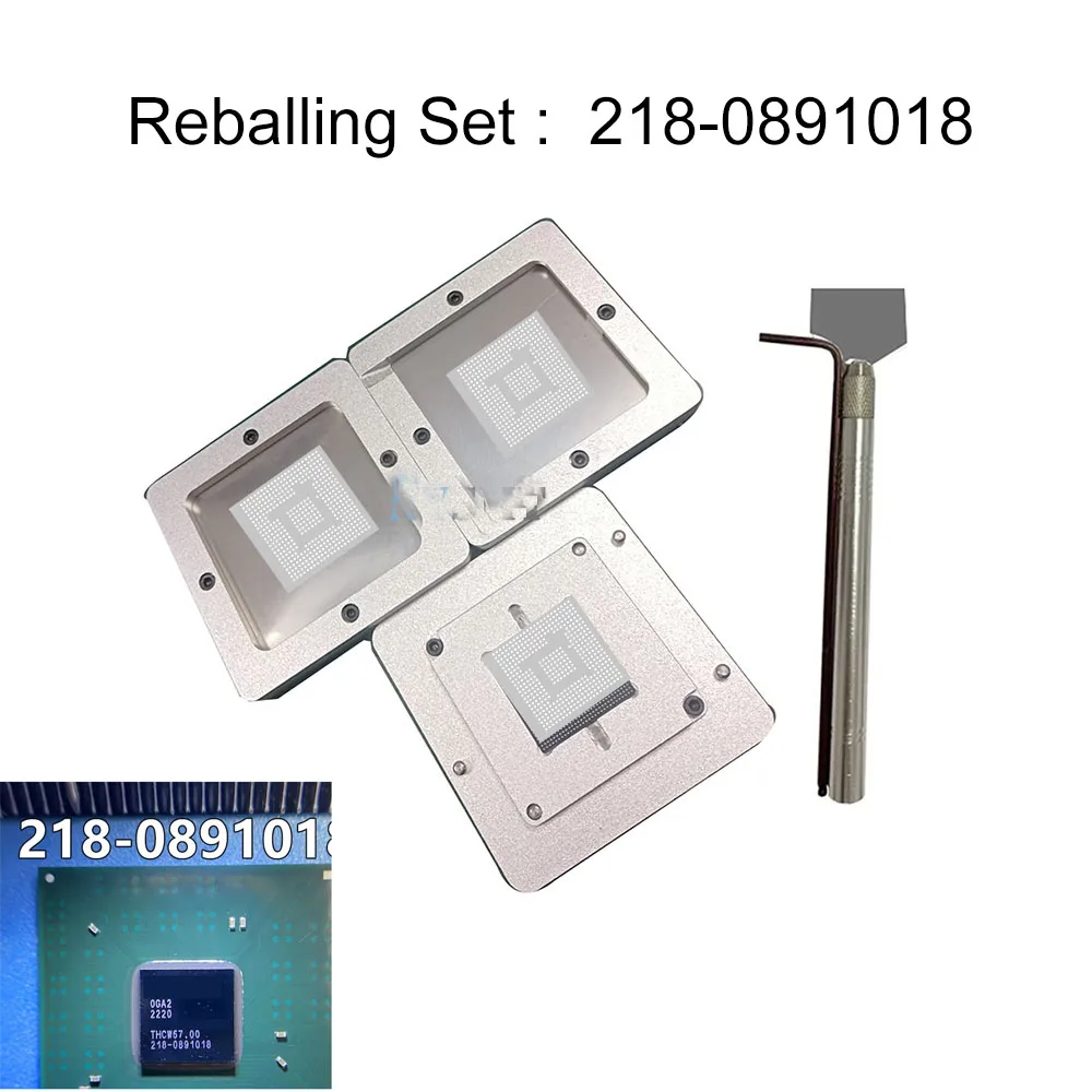 

Набор трафаретов XZZ, индивидуальный набор трафаретов для реболлинга 218-0891018 для ремонта пайки BGA