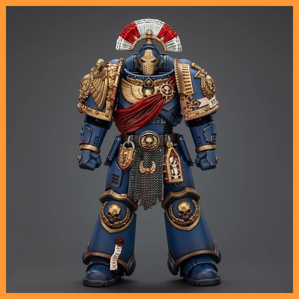 

【Pre-sale】JOYTOY JT01536 1/18 Warhammer 40K Ultramarines Relic Secundus Armour with Artificer Bolt Rifle Chainsword Model Toys