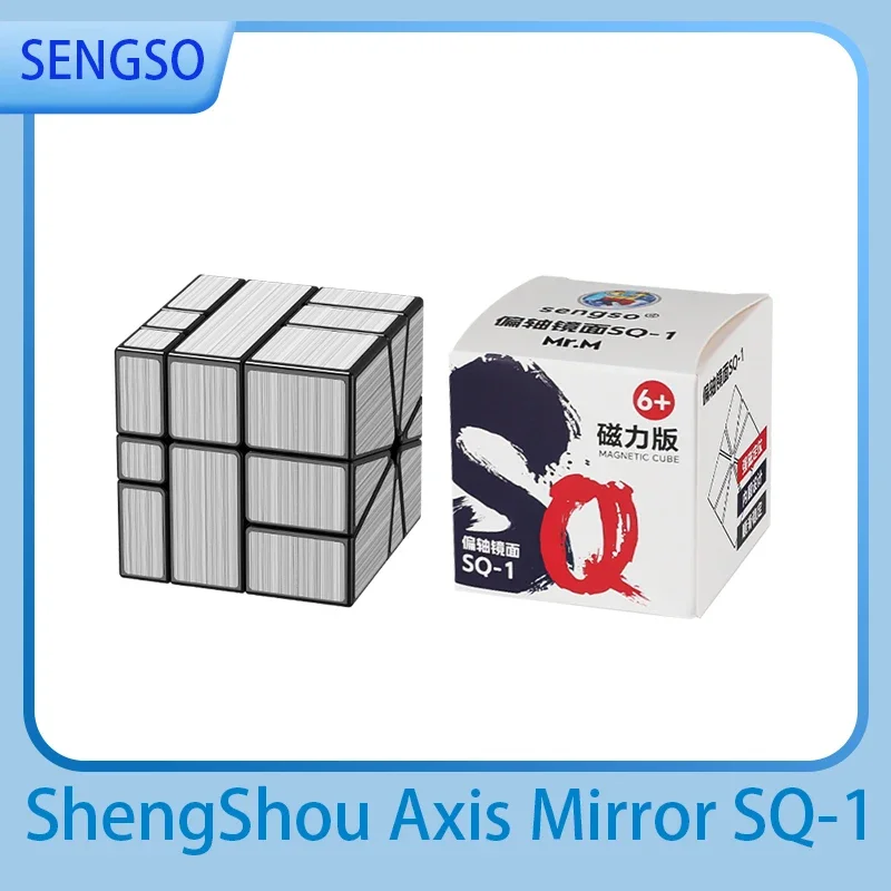 

Shengshou SQ-1 Axis Mirror Cube Магнитный Волшебный Скоростной Куб Без Наклеек Непоседа Игрушки Sengso SQ-1 Cubo Magico Puzzle