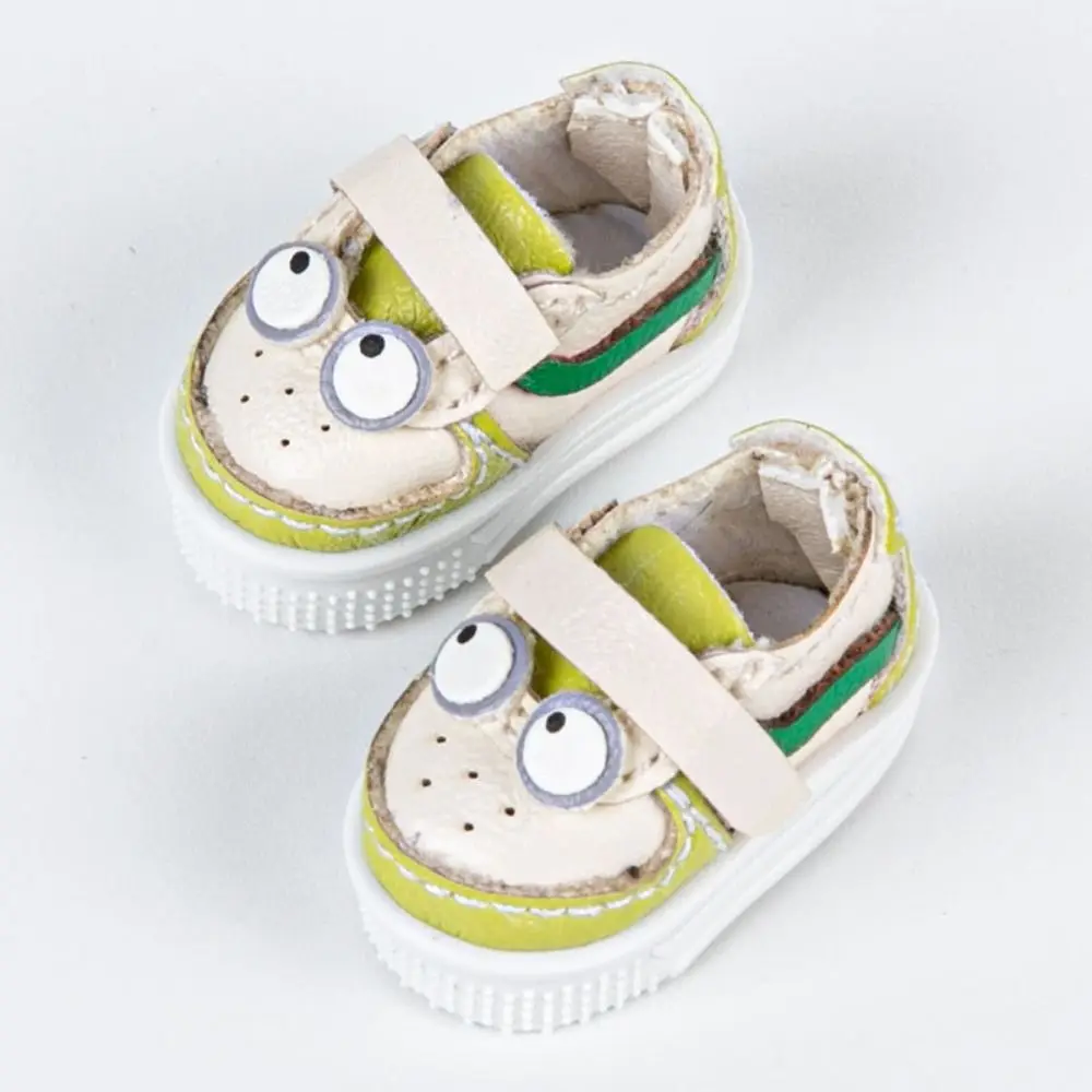 1 Para High Street Fashion Obitsu 11 Doll Shoes Big Eyes Funny 1/12 Bjd Doll Shoes Mini GSC 1/12 Bjd Casual Shoes Obitsu11