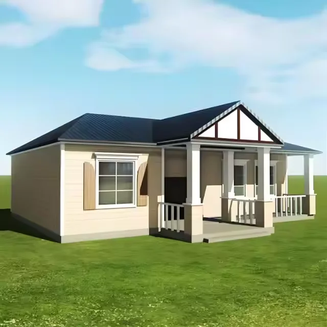 China's Modern Design Lightweight Prefabricated Steel Structure Modular Villa House for Office Hotel or Apartment Building