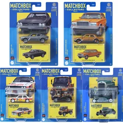 Mattel-Matchbox de voiture de collection pour garçons, alliage moulé sous pression de type 1/64, Audi 600 Coupé, Mercedes Benz UnimAustin BMW M3, cadeau original