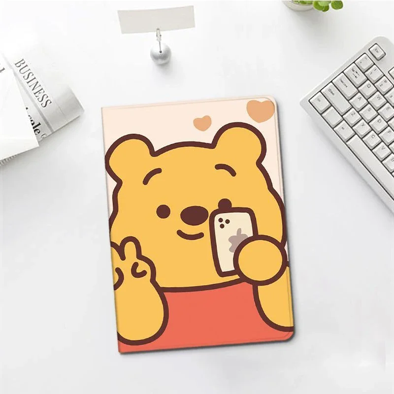 

Pooh Bear Case For Redmi Pad SE 11in Cover For Xiaomi Pad 5 Pro Cartoon Animals Case For Xiaomi 6 Max 14in Tablet Case Kids Gift