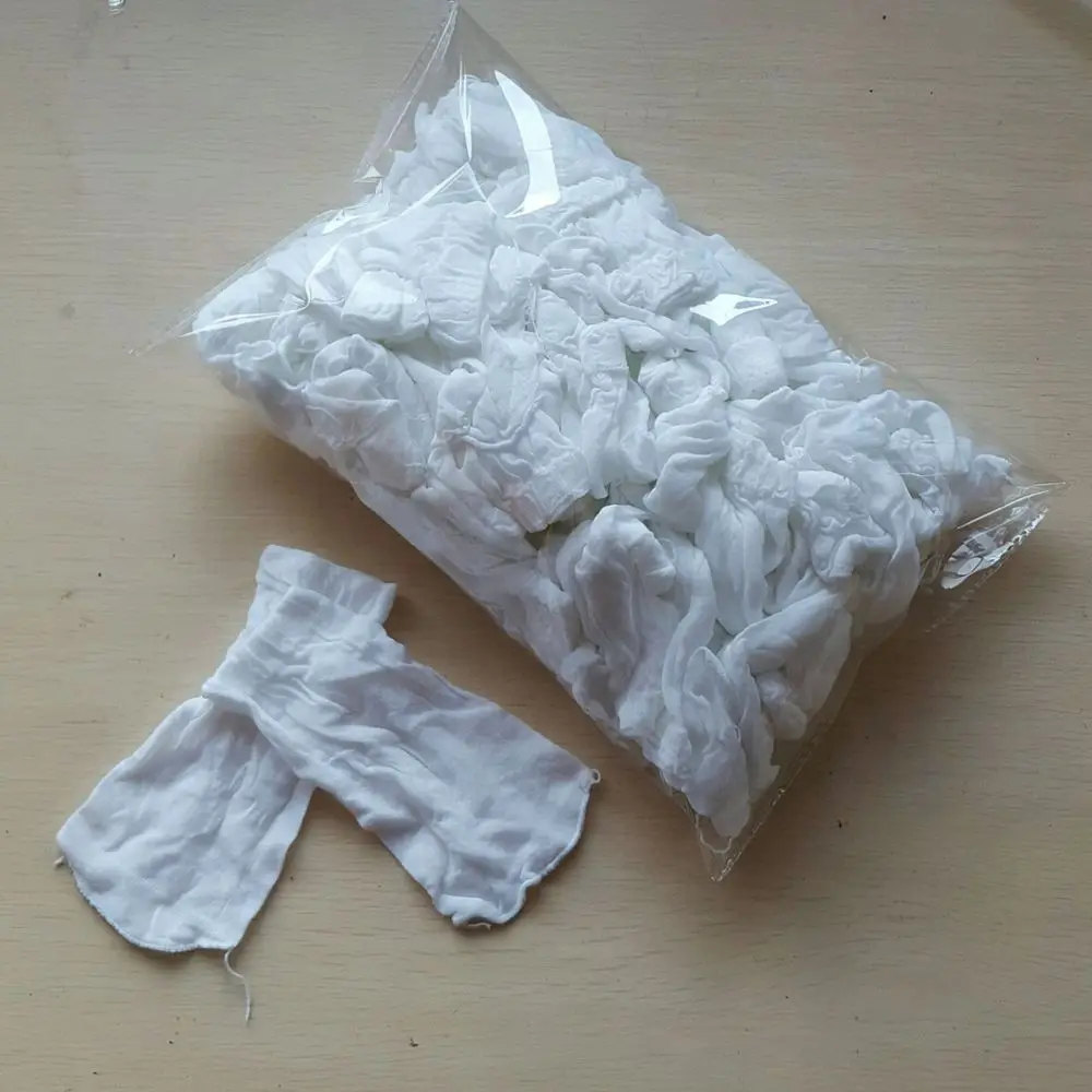 Sanitary Disposable Ankle Socks Elastic Breathable Foot Liners For Public Areas Shoe Try On Beauty Salons Unisex Short Hosiery