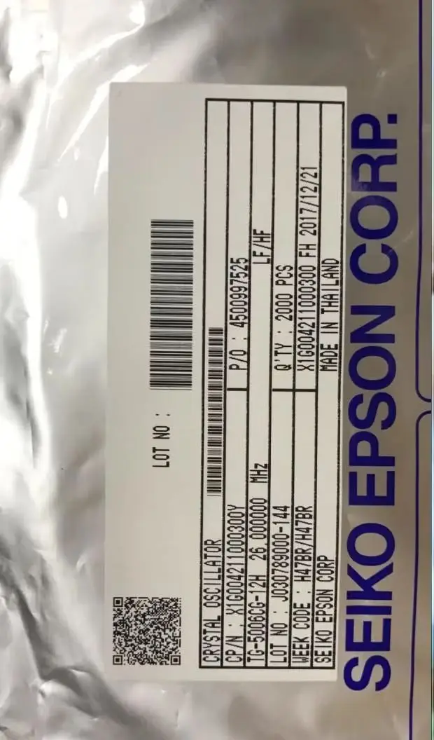 10PCS/ TG-5006CG-12…