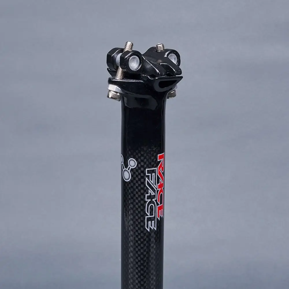 سباق الوجه التالي الكربون دراجة Seatpost الجبلية الطريق مقعد دراجة أنبوب اثنين البراغي نمط مقعد آخر إزاحة 0 مللي متر 27.2/30.8/31.6 مللي متر 3K لامع