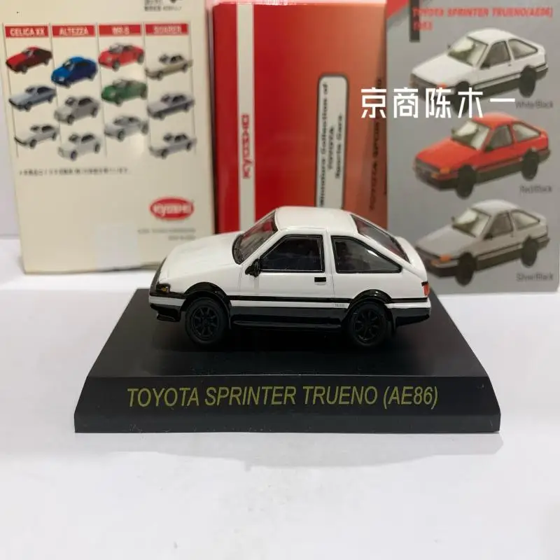 1/64 KYOSHO  Sprinter Trueno AE86  Collection of die-cast alloy car decoration model toys