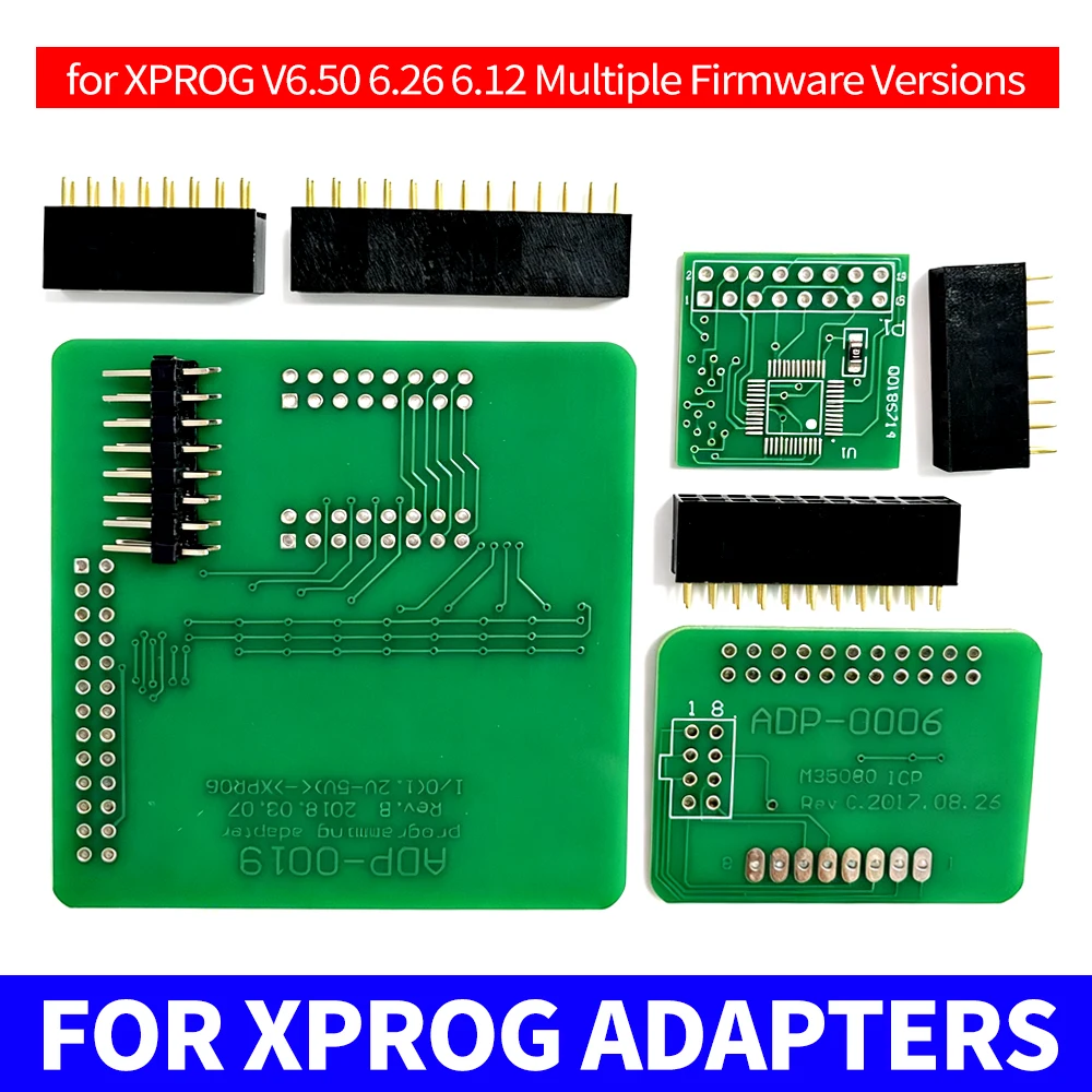 Full Set Adapter Board Kit for XPROG V6.50/6.70/7.0 for Auto ECU Chip Tuning Programmer Reading Writing PCB Boards Car Tool DIY