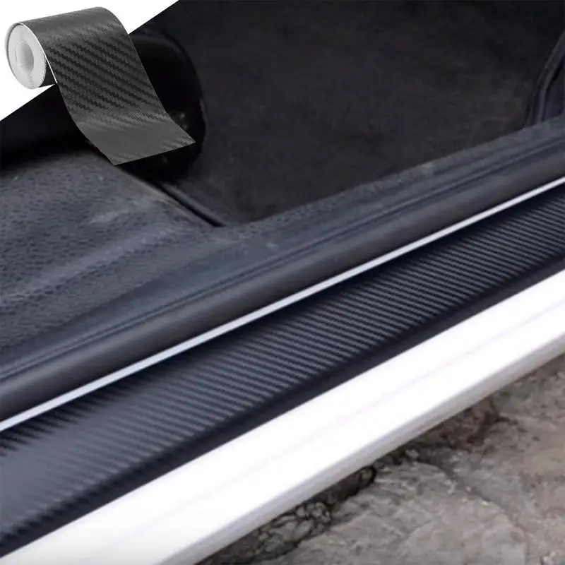 Carbon Fiber Detailing Tape Car Stickers Wrap Film Tape Self-Adhesive Twill Weave Sheet Sticker Bike Protection Tape For Trunk