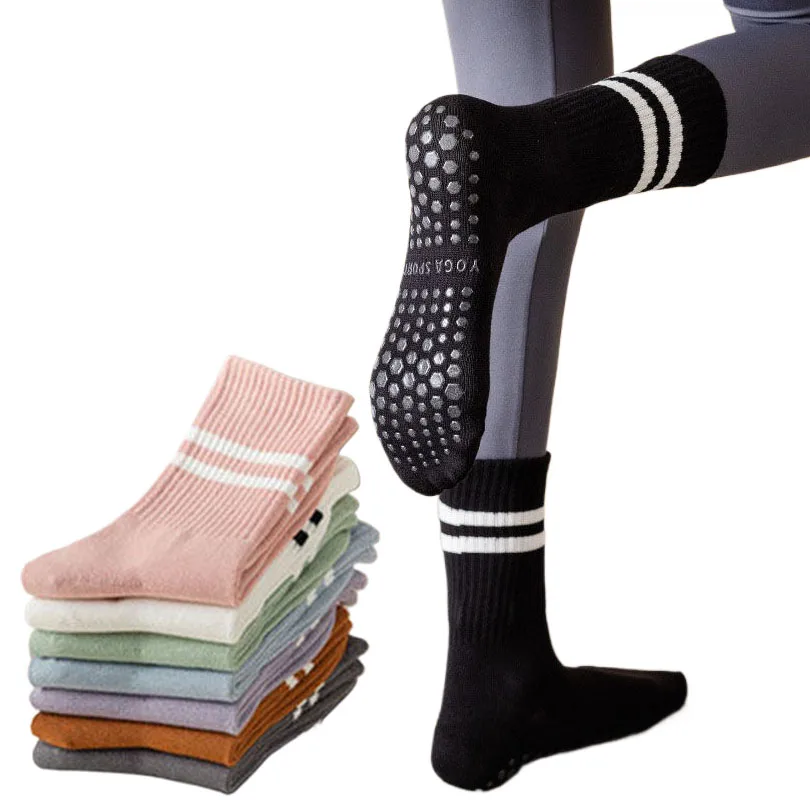 

5Pairs Women Non-Slip Grip Socks Yoga Athletic Socks Rugby Soccer Cycling Running Hiking Tennis Skateboard Sport​