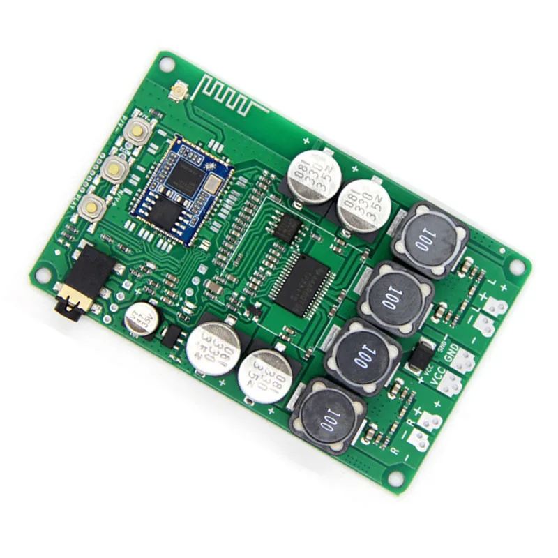 SBC/AAC/APTX/APTXLL/APTXHD/AD/LDAC Qualcomm QCC5125 AUX Input Bluetooth 5.1 Power Amplifier Board 2x30W