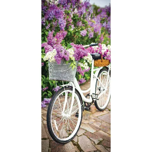 Blue Focus 128 Piece Jigsaw Puzzle White Bicycle