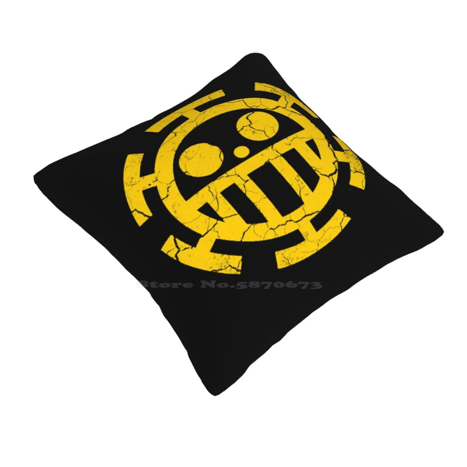 Law Home Sofa Car Waist Throw Pillowcase Anime Lover Heart Pirates Japanese Manga Monkey D Luffy Mugiwara Nami Anime Strawhat