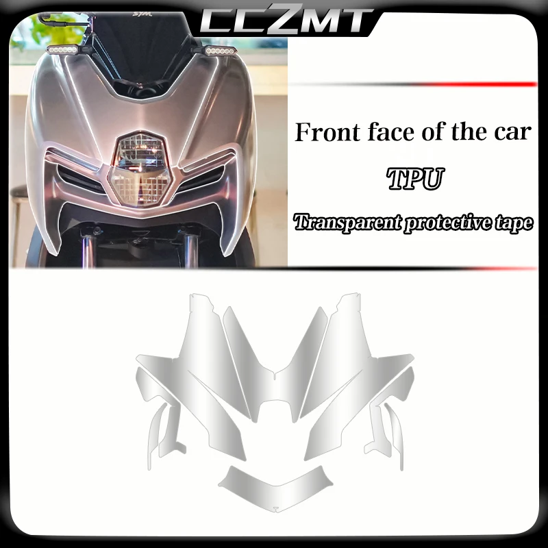 For SYM MMBCU invisible car suit TPU self repairing body protection film anti scratch and wear modification accessories